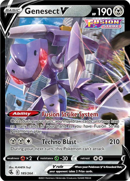 Genesect V - Fusion Strike 185/264 Ultra rare