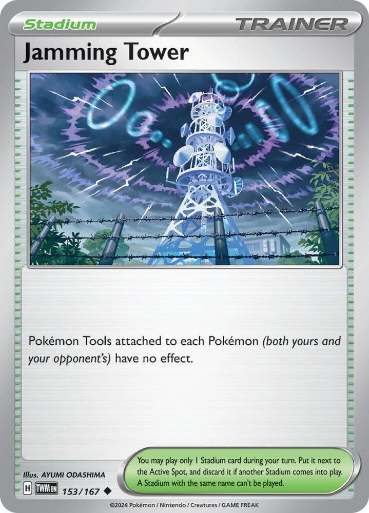 Jamming Tower - Twilight Masquerade 153/167 Uncommon