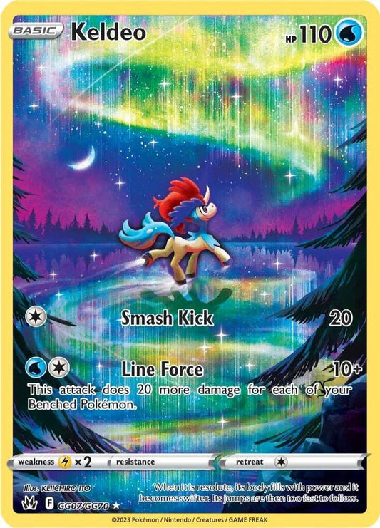 Keldeo - Crown Zenith GG07/GG70 Ultra Rare