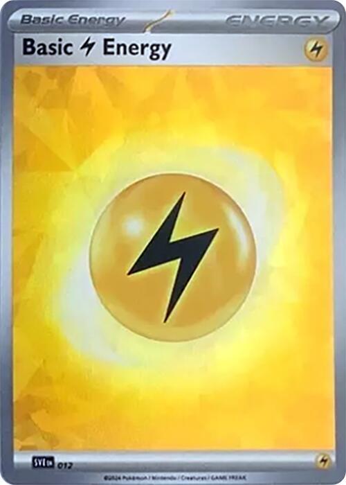Basic Lightning Energy (Cracked Ice Holo) - Prismatic Evolutions