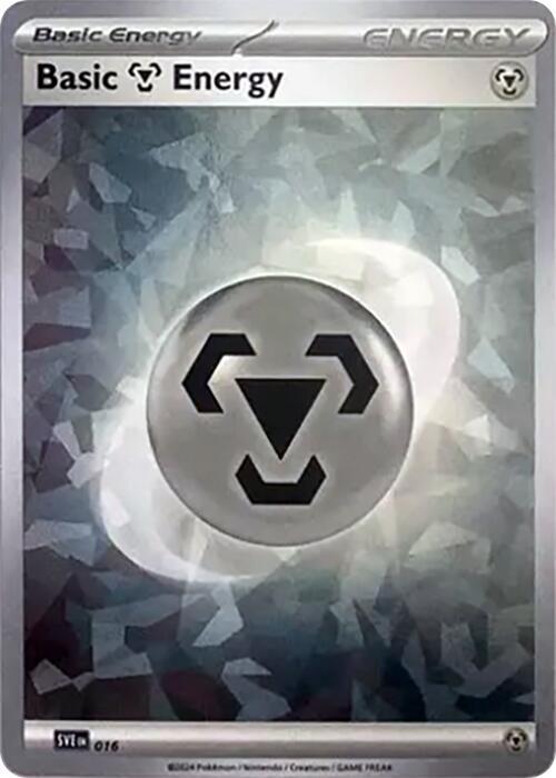 Basic Metal Energy (Cracked Ice Holo) - Prismatic Evolutions