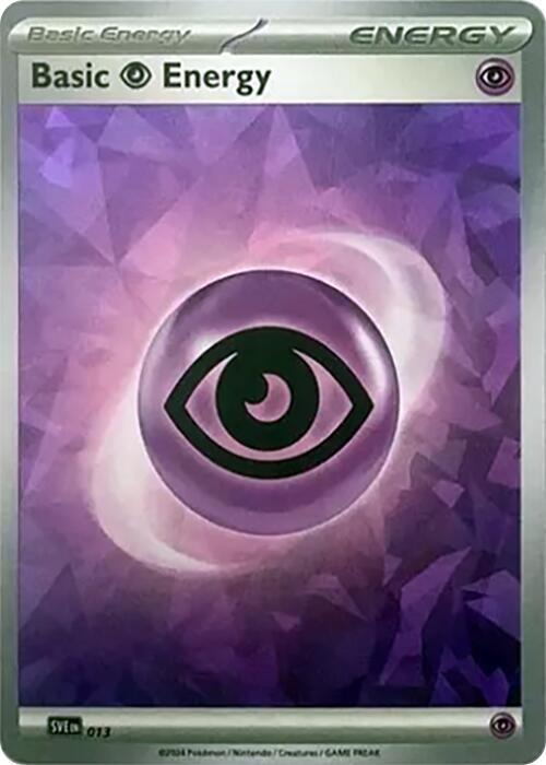 Basic Psychic Energy (Cracked Ice Holo) - Prismatic Evolutions