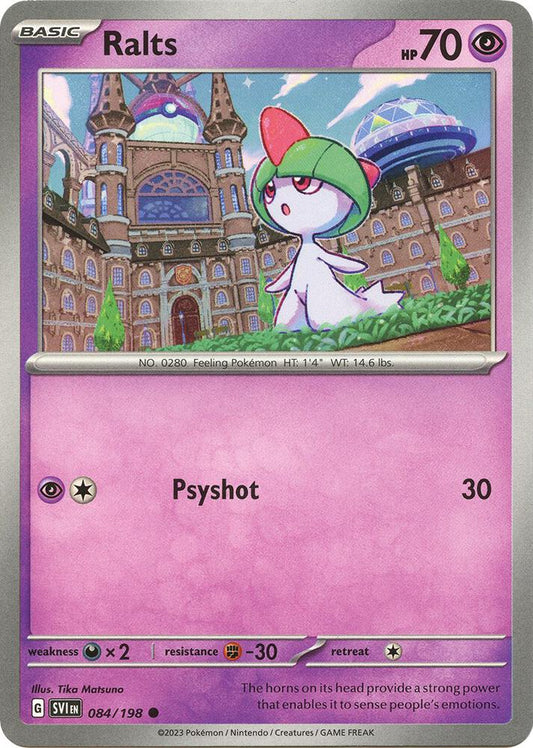 Ralts - 084/198 Scarlet & Violet Reverse Holo