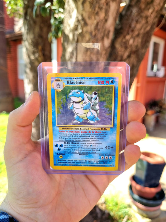Blastoise - 2/102 Base Set Holo Rare - Español