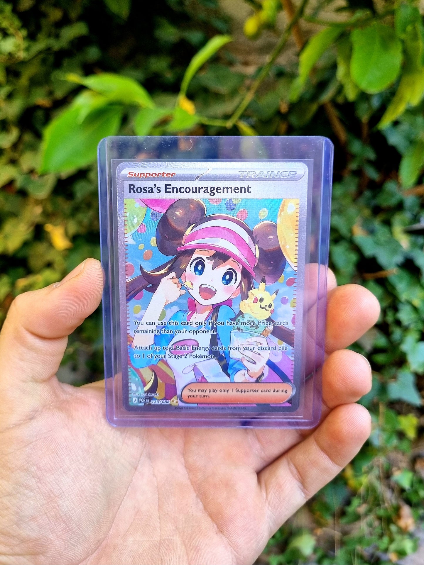 Rosa's Encouragement - 123/088 Perfect Order Special Illustration Rare