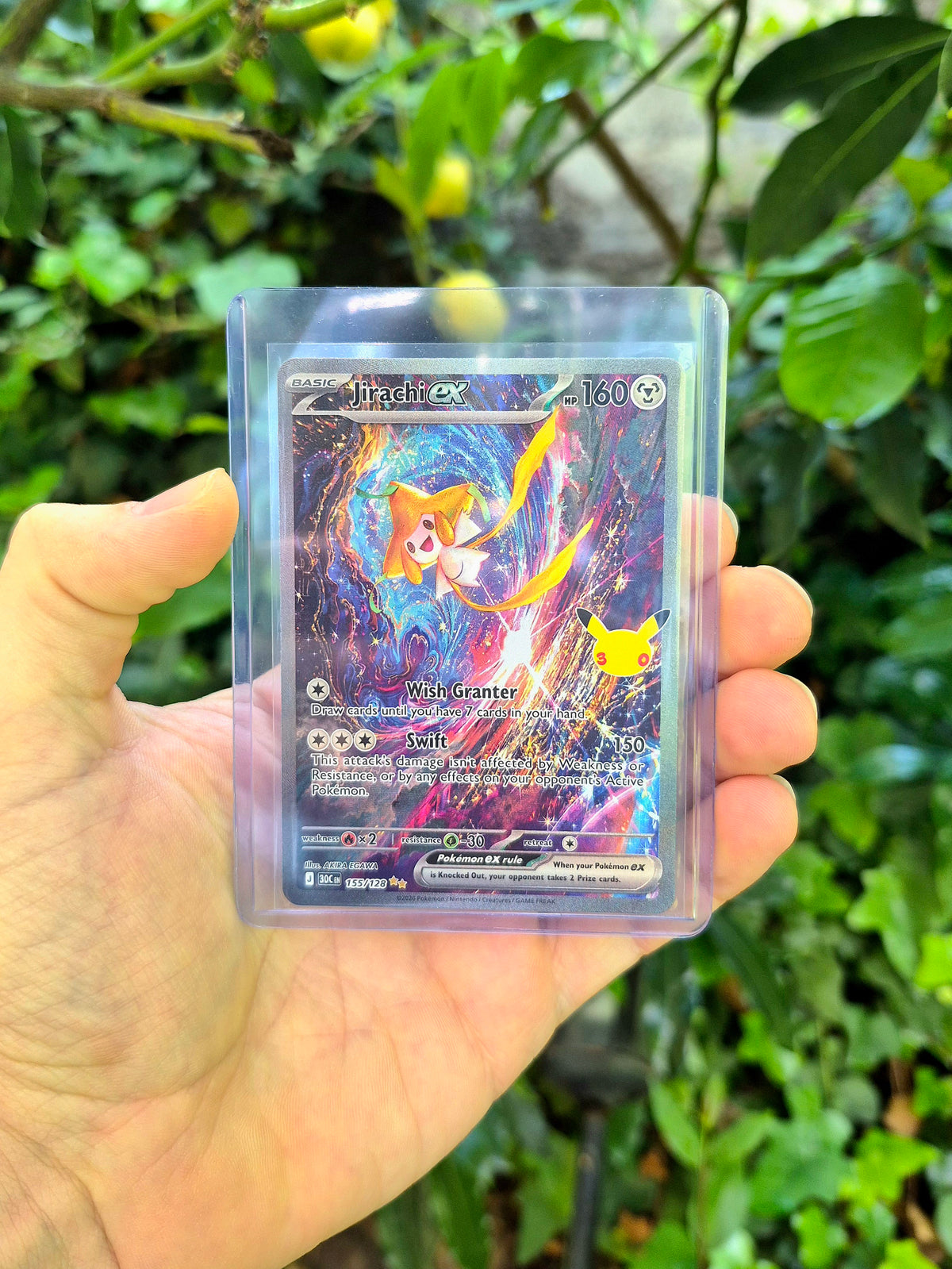 Jirachi ex - 155/128 30th Celebration