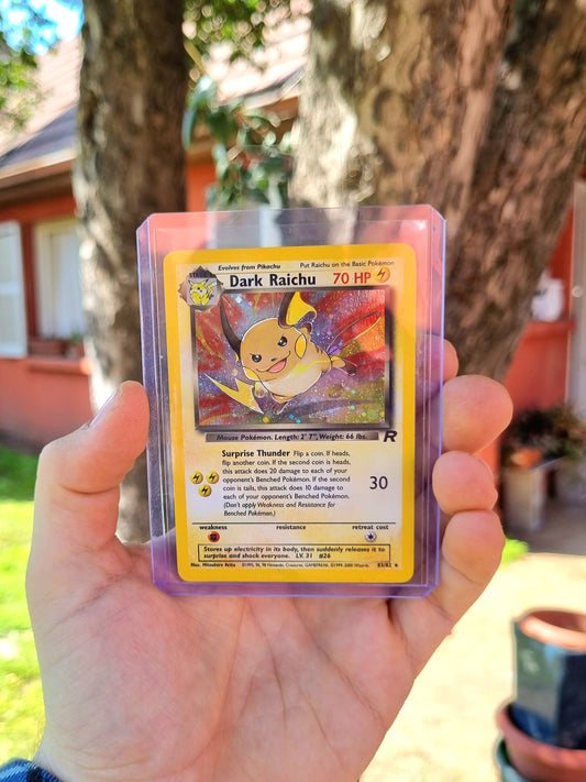Dark Raichu - 83/82 Team Rocket Holo Rare - Inglés