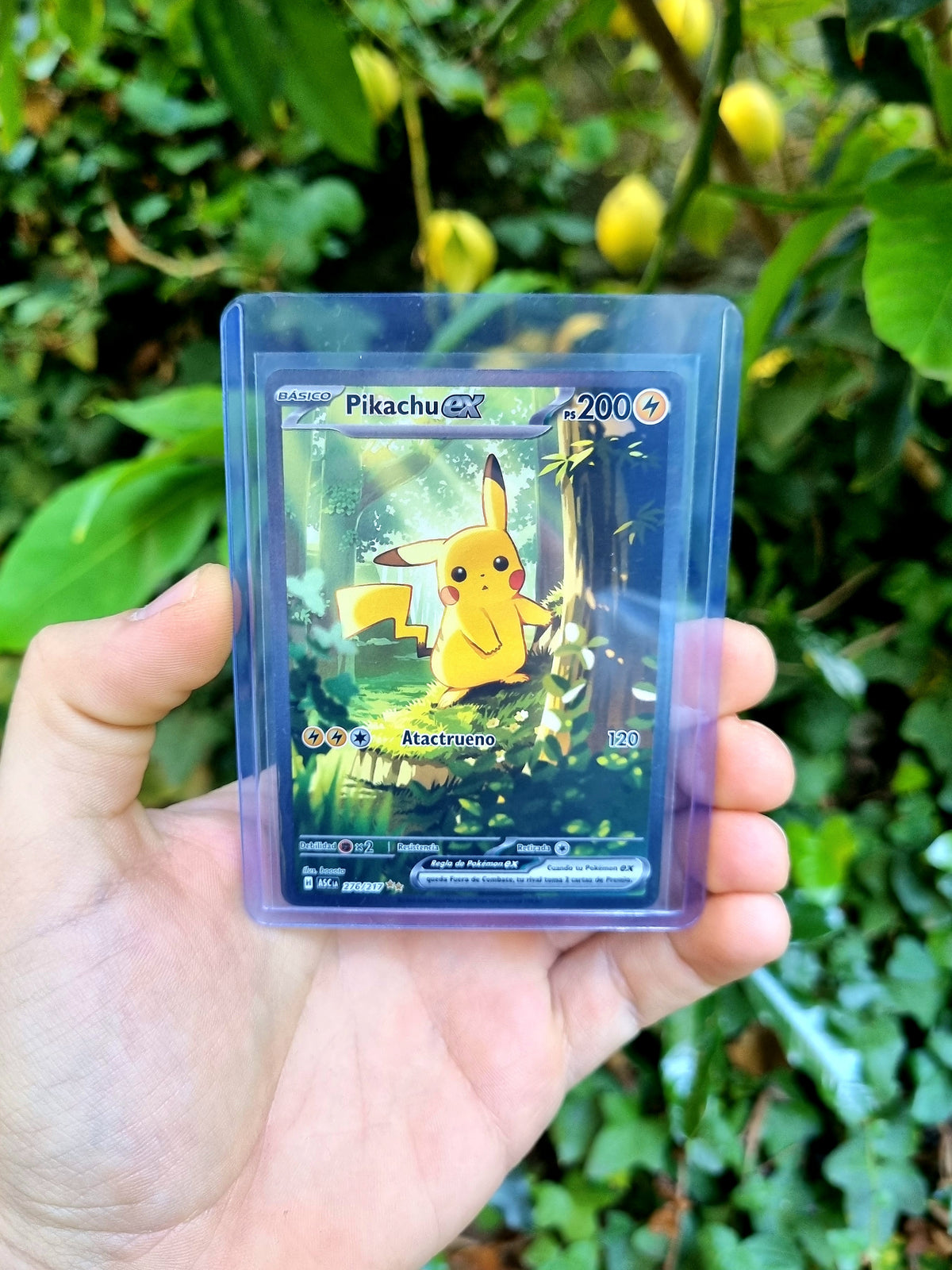 Pikachu ex - 276/217 Ascended Heroes Special Illustration Rare Español