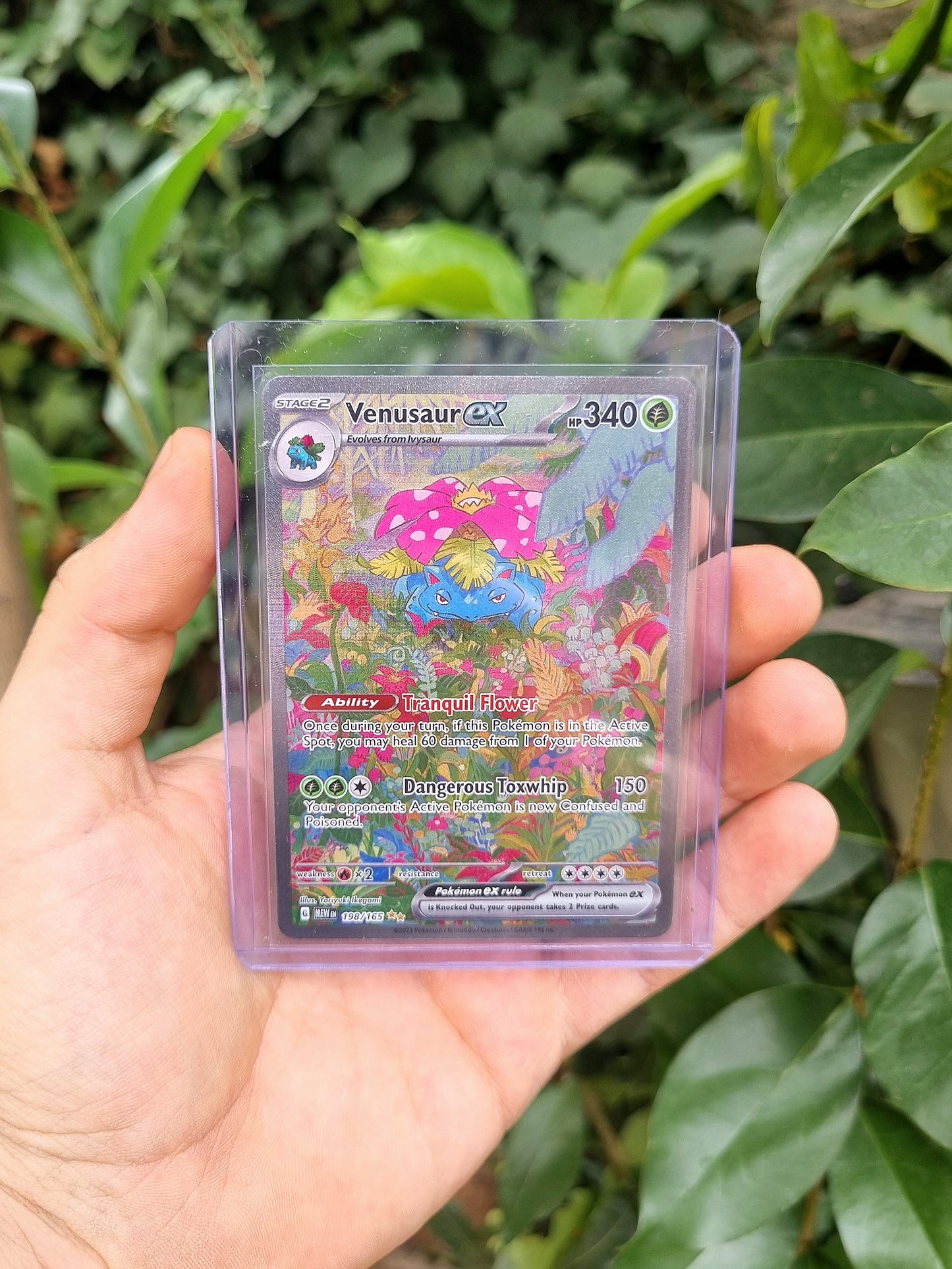 Venusaur ex - 198/165 Scarlet & Violet 151 Special Illustration Rare