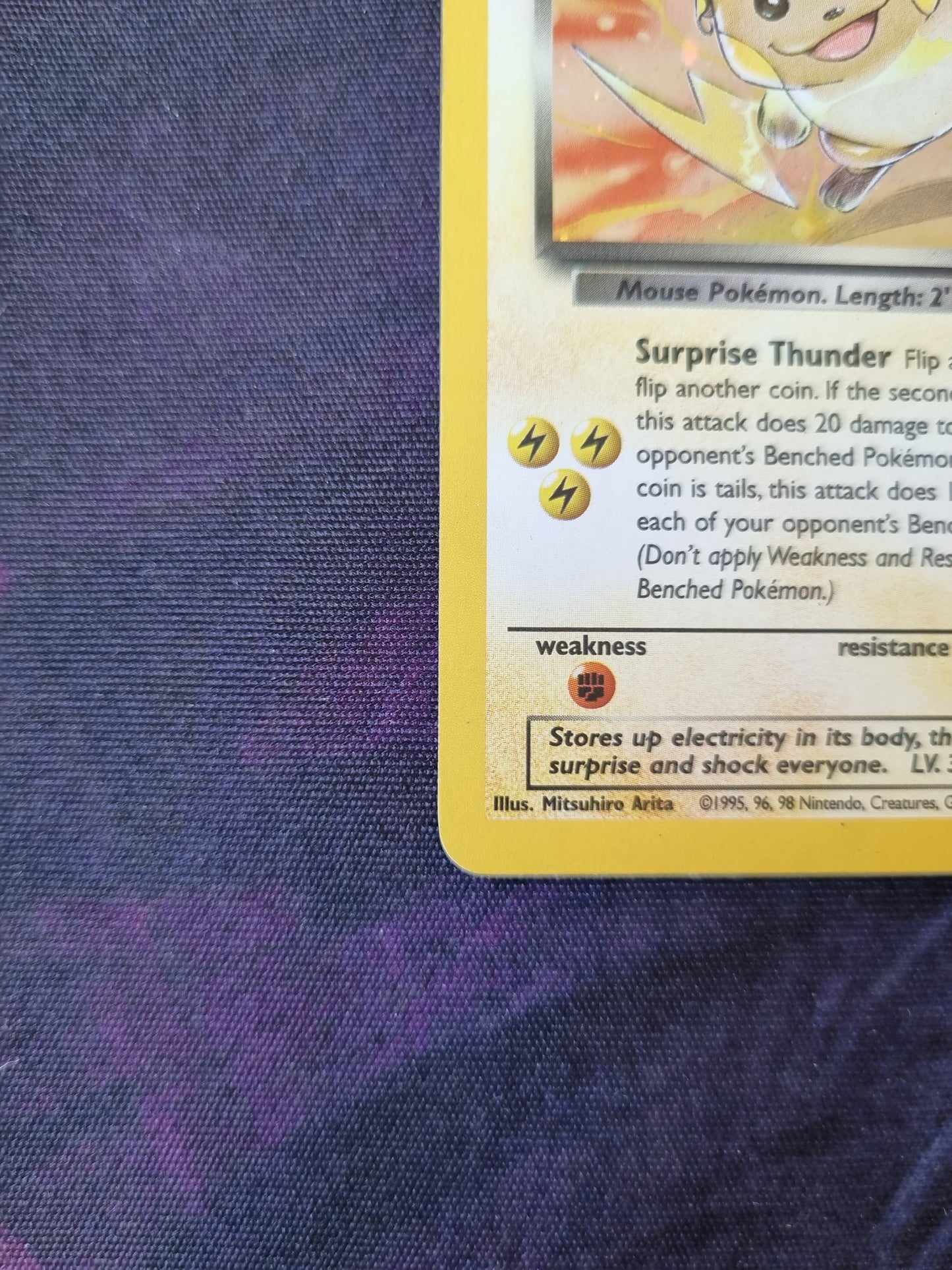 Dark Raichu - 83/82 Team Rocket Holo Rare - Inglés