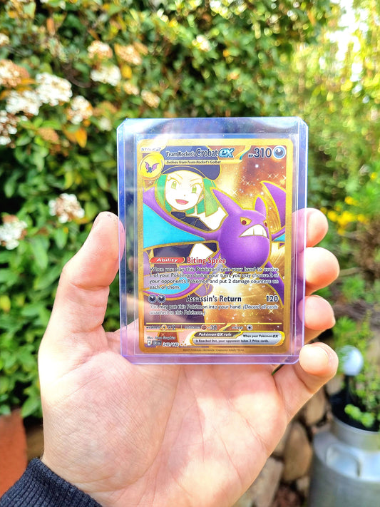 Team Rocket's Crobat EX - 242/182 Destined Rivals Hyper Rare