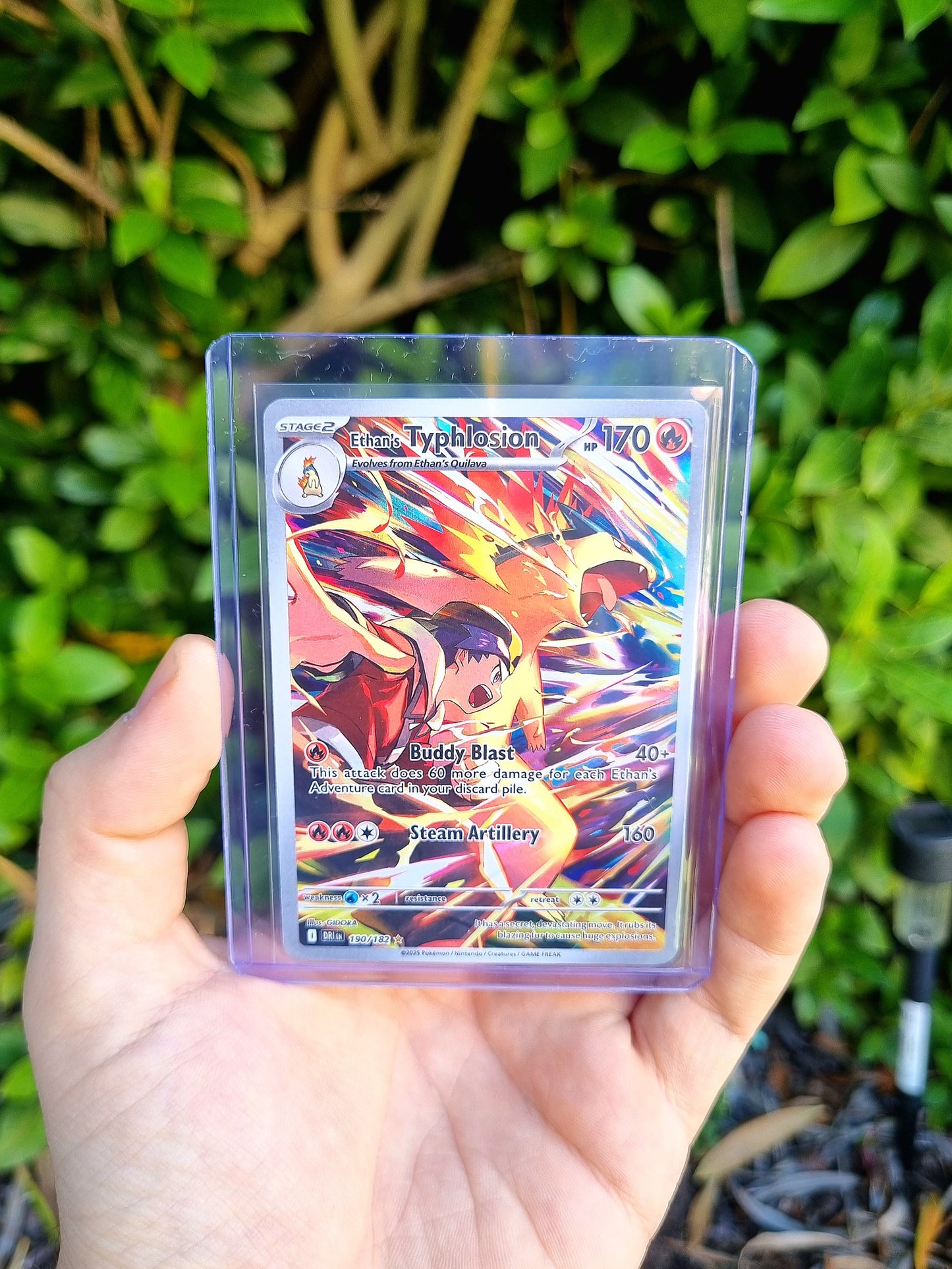Ethan's Typhlosion - 190/182 Destined Rivals Illustration Rare