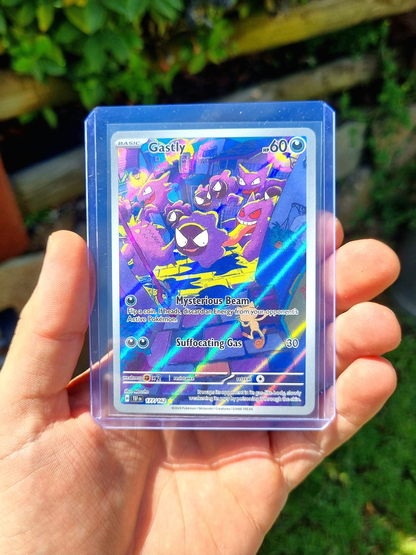 Gastly - 177/162 Temporal Forces Illustration Rare