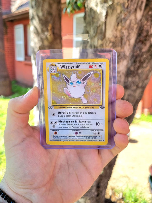 Wigglytufft - 16/64 1era Edición Jungle Holo Rare - Español