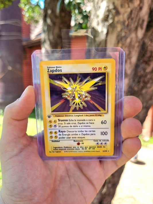 Zapdos 1era Edición - 16/102 Base Set 1999 Holo Rare - Español
