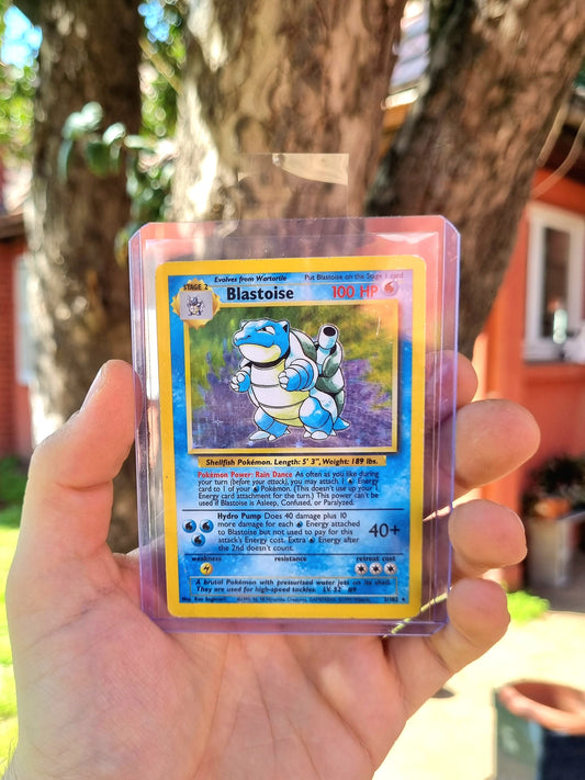 Blastoise - 2/102 Base Set Holo Rare - Inglés