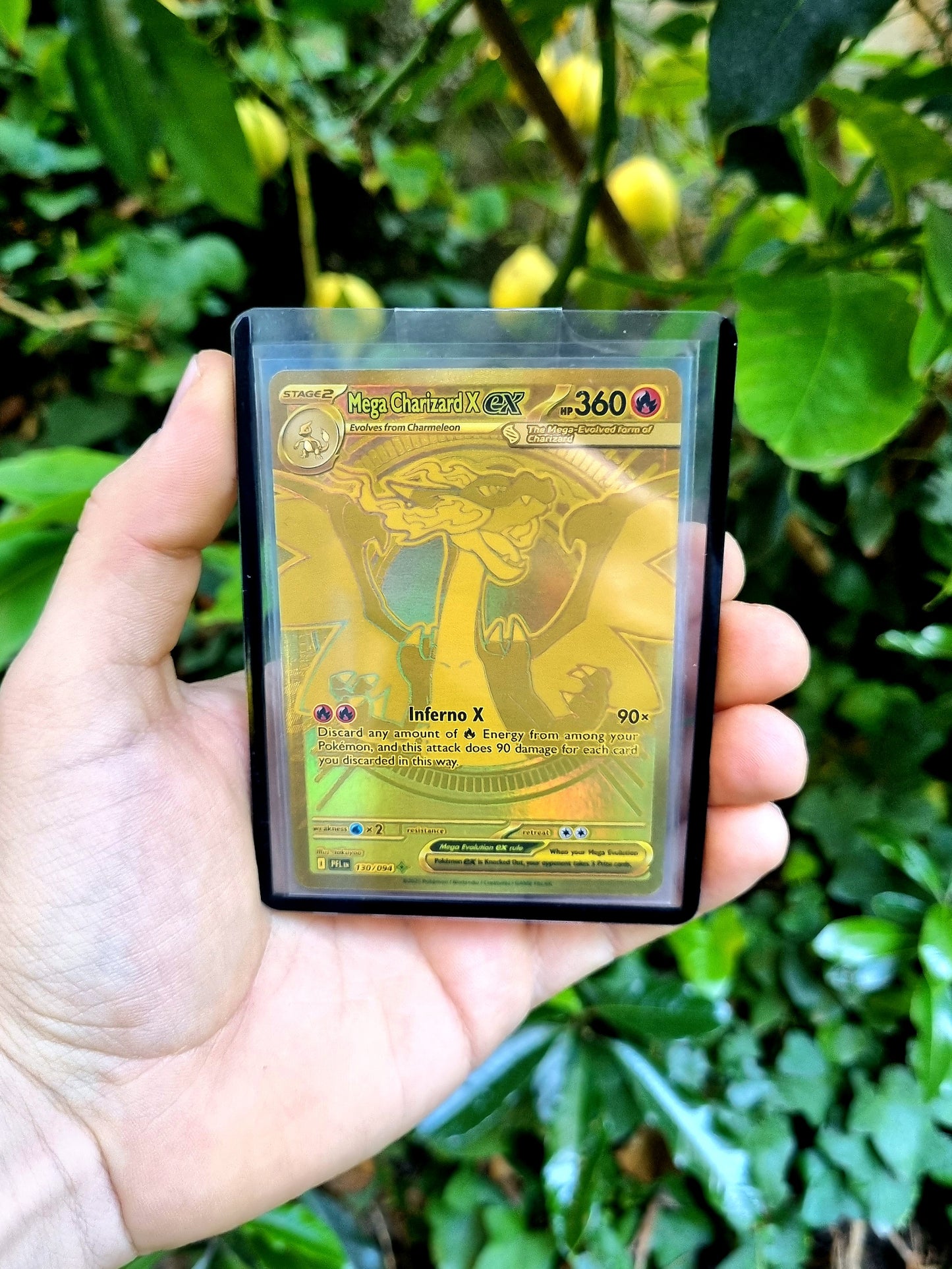 Mega Charizard X ex - 130/094 Phantasmal Flames Mega Hyper Rare