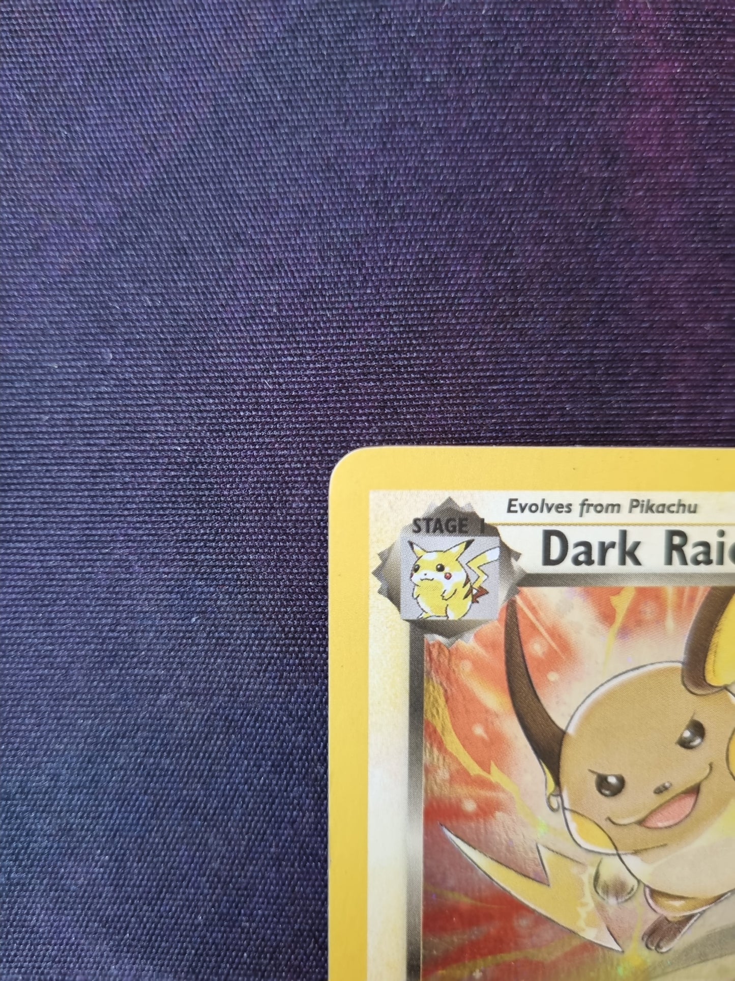 Dark Raichu - 83/82 Team Rocket Holo Rare - Inglés