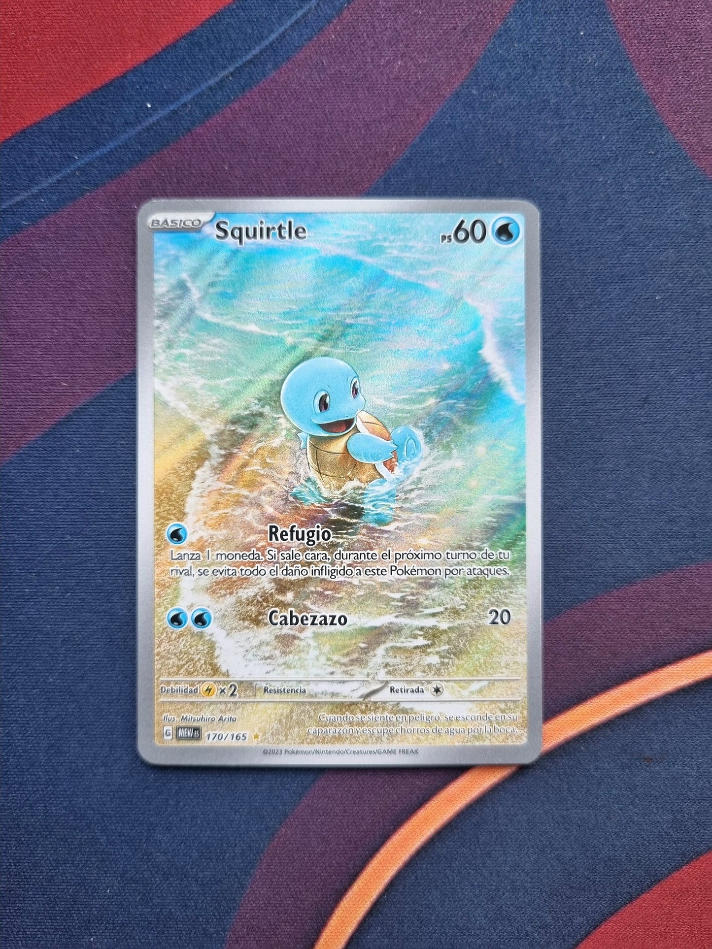 Squirtle - 170/165 Scarlet & Violet 151 Illustration Rare Español
