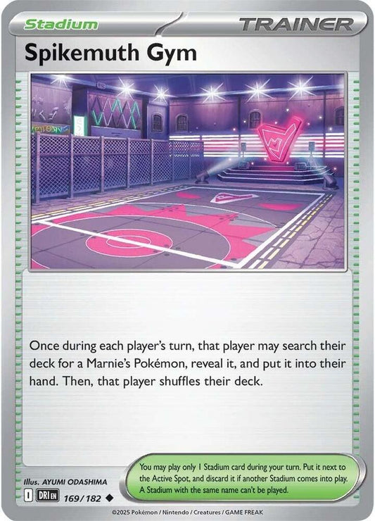 Spikemuth Gym - Destined Rivals 169/182 Uncommon