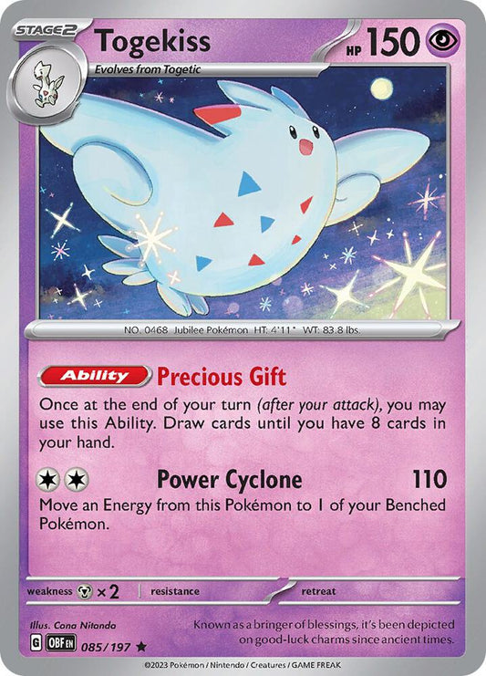 Togekiss - Obsidian Flames 085/197 Rare