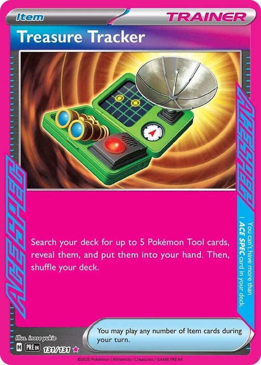 Treasure Tracker - Prismatic Evolutions 131/131 Ace Spec Rare