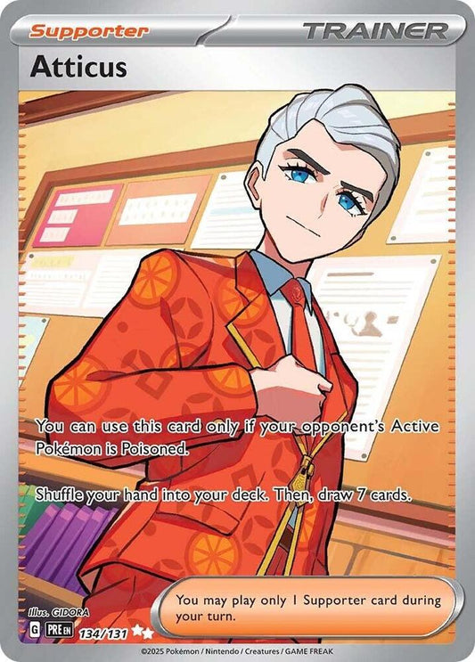 Atticus - 134/131 Prismatic Evolutions Ultra Rare