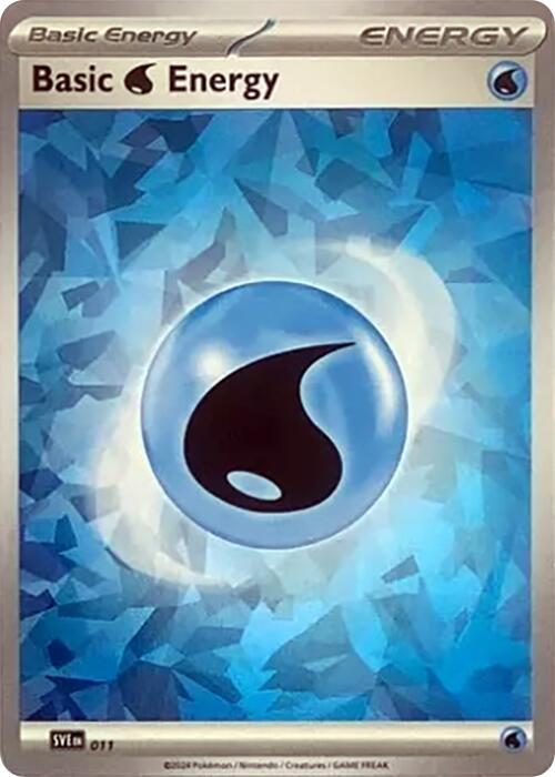 Basic Water Energy (Cracked Ice Holo) - Prismatic Evolutions
