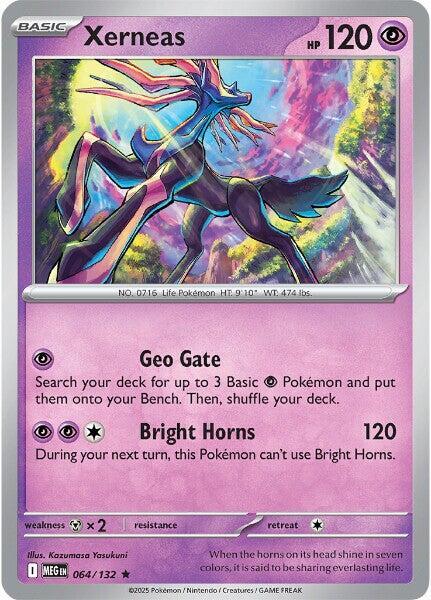 Xerneas - 064/132 Mega Evolution Rare